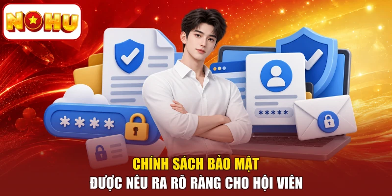 Chính sách bảo mật được nêu ra rõ ràng cho hội viên